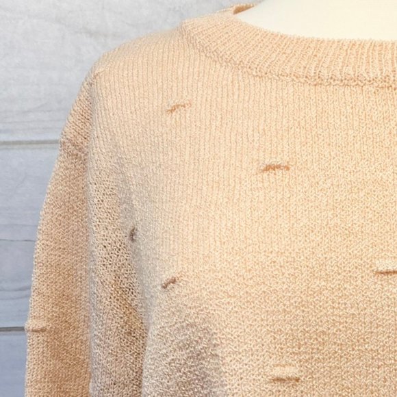 Peach Knit Top - Picture 6 of 7